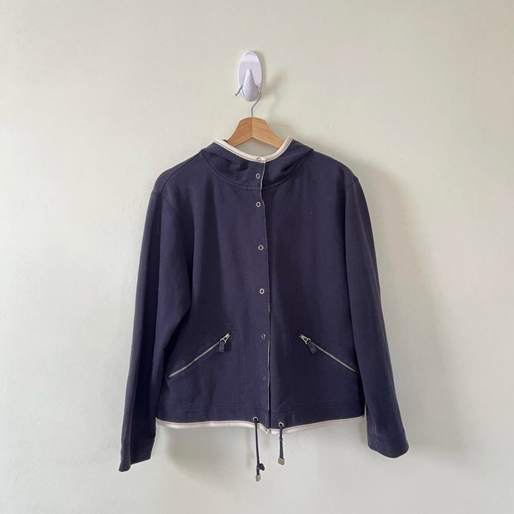 Navy Blue Lightweight Jacket